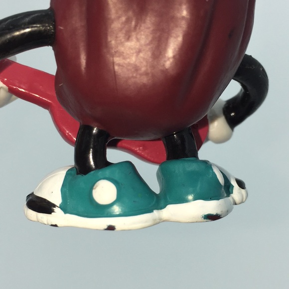 Vintage California Raisin Applause Miniature Vinyl Figure Guitar 1988 - Picture 9 of 11